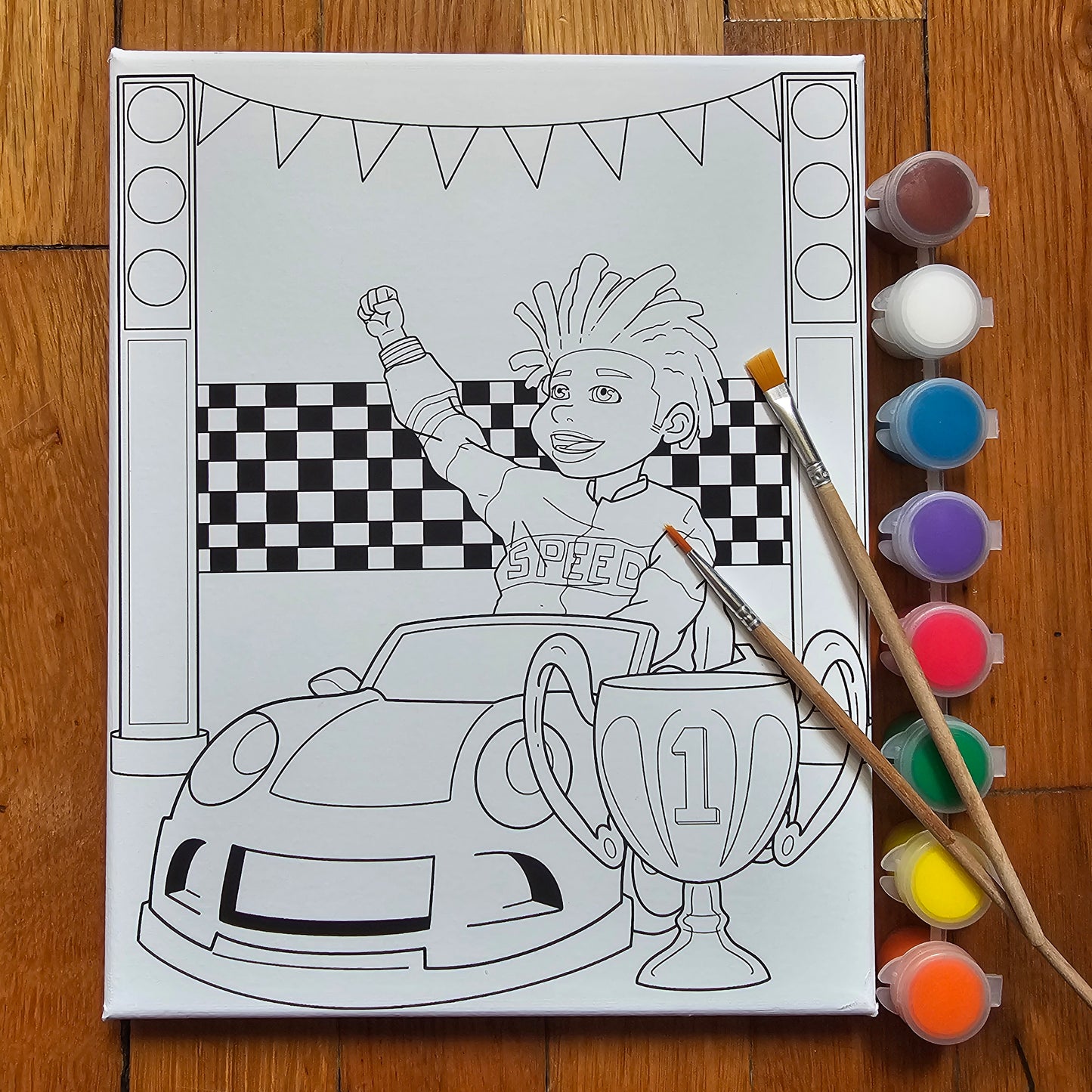 Paint Kit Gift Set "Super Hero & Race Car Driver" 20% OFF