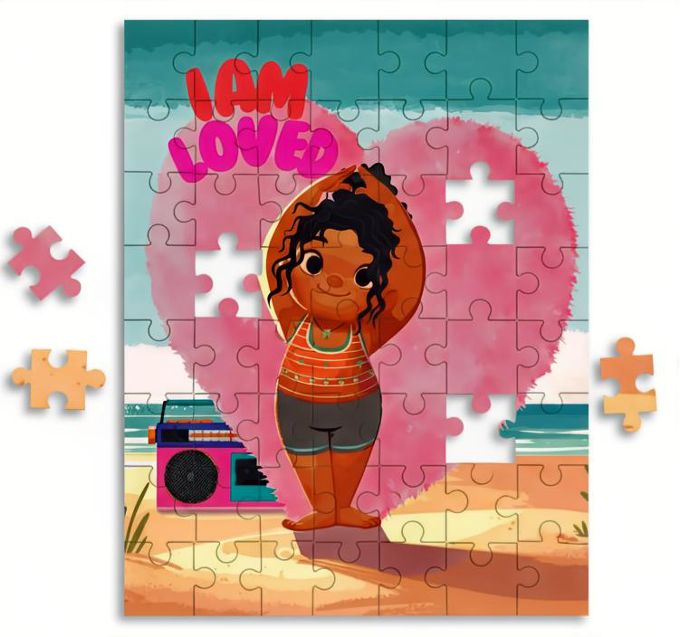 "I am Loved" Mini Jigsaw Puzzle