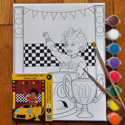 Paint Kit - Car Racing "Finish Line"