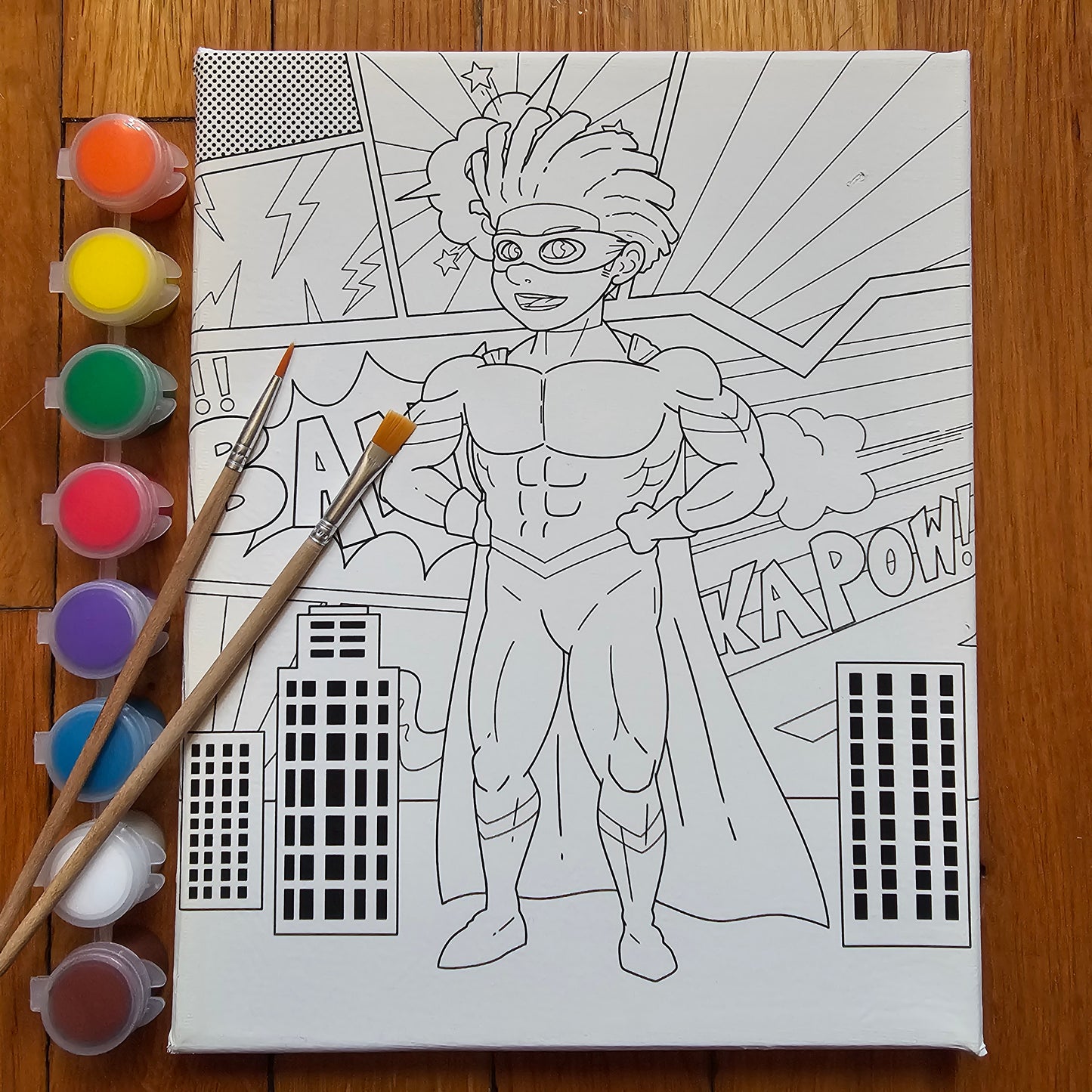 Paint Kit Gift Set "Super Hero & Race Car Driver" 20% OFF