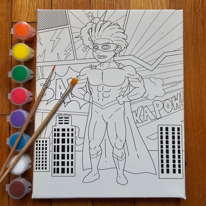 Paint Kit Gift Set "Super Hero & Race Car Driver" 20% OFF